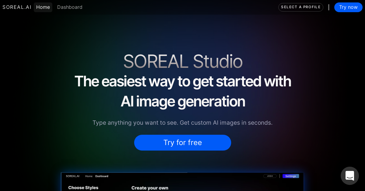 Soreal Studio - AI Image Generator tool